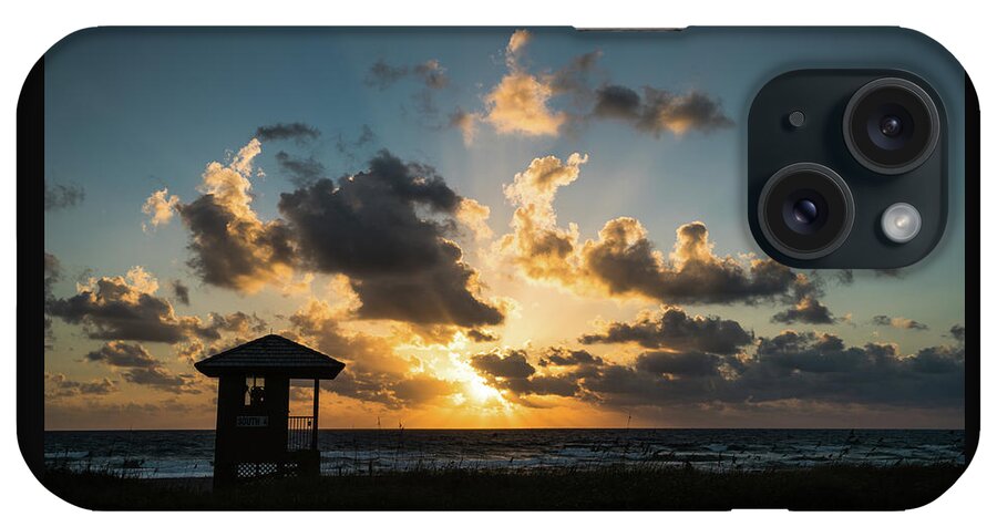 Florida iPhone Case featuring the photograph Sunray Sunrise Delray Beach Florida by Lawrence S Richardson Jr