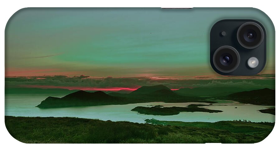 Sunrise iPhone Case featuring the photograph Sunrise 2 Valentia island by Leif Sohlman