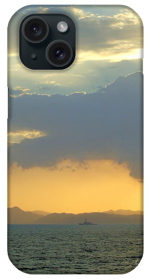 Seascape iPhone Case featuring the photograph Sunrise After The Typhoon by Susan Lafleur