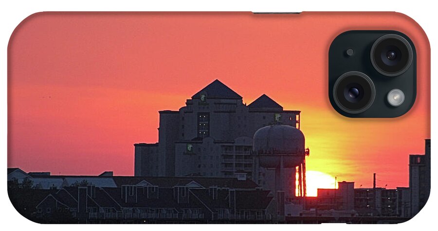 Sun iPhone Case featuring the photograph Sunrise at 17th St by Robert Banach