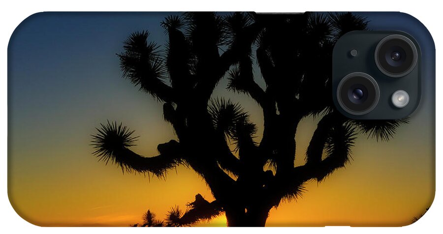 Joshua Tree iPhone Case featuring the photograph Sunrise at Joshua by Sandra Selle Rodriguez