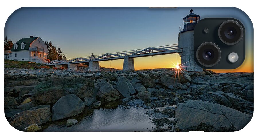Marshall Point Lighthhouse iPhone Case featuring the photograph Sunrise at Marshall Point by Rick Berk