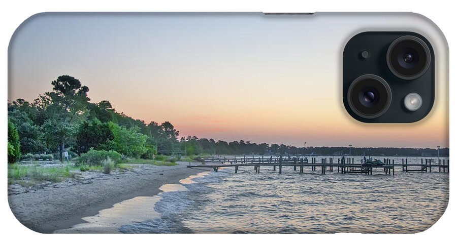 Sunrise iPhone Case featuring the photograph Sunrise at Piney Point Beach - Maryland by Bill Cannon
