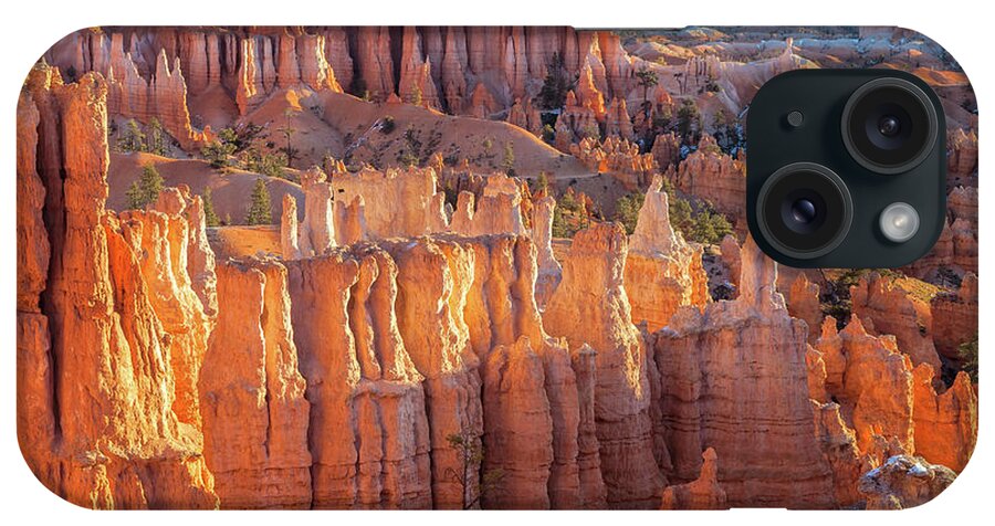 Bryce Canyon National Park iPhone Case featuring the photograph Sunrise at Sunset Point by Jonathan Nguyen