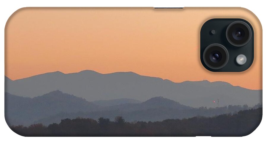 Sunrise iPhone Case featuring the photograph Sunrise at the Biltmore by Anita Adams