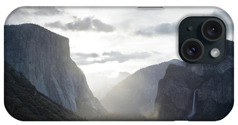 Yosemite iPhone Case featuring the photograph Sunrise at Tunnel view, Yosemite, USA by Matteo Colombo