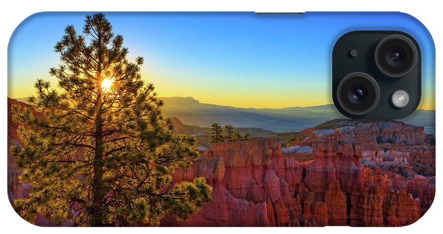 Bryce iPhone Case featuring the photograph Sunrise Bryce Canyon National Park One by Edward Fielding