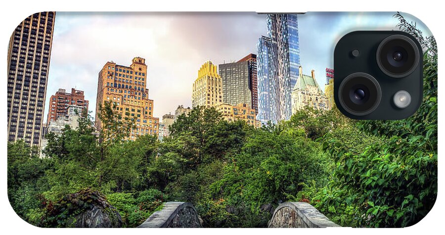 Central Park iPhone Case featuring the photograph Sunrise in Central Park by Walt Baker