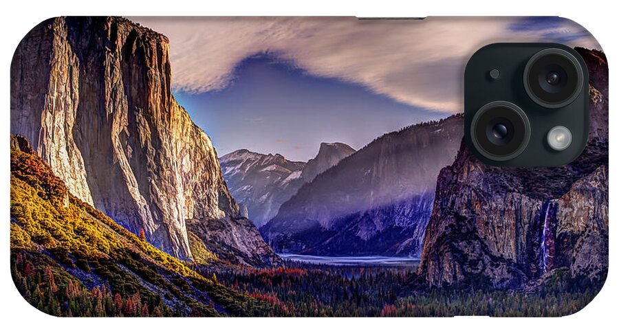 Yosemite iPhone Case featuring the photograph Sunrise In Yosemite by Paul Gillham