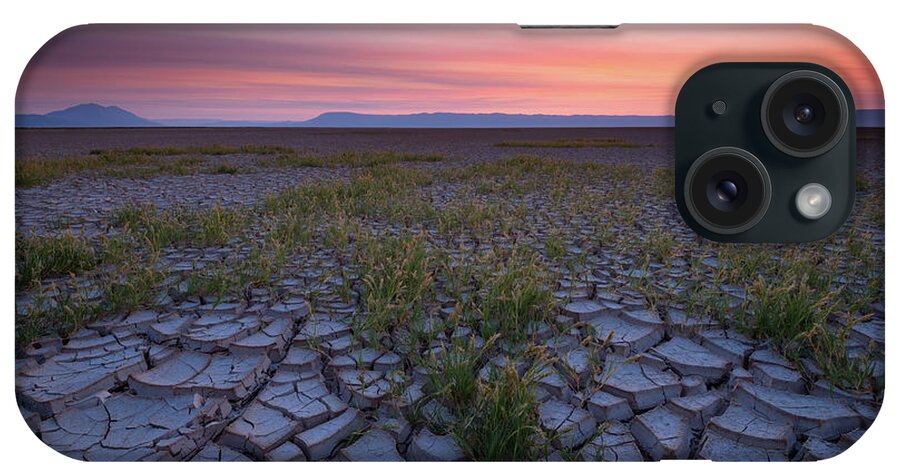 Landscape iPhone Case featuring the photograph Sunrise on the Playa by Andrew Kumler