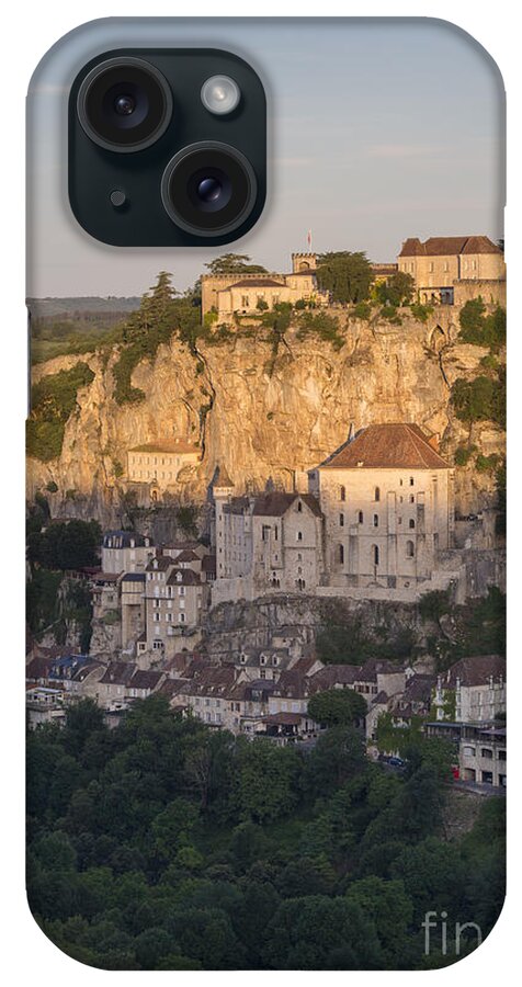 France iPhone Case featuring the photograph Sunrise over Rocamadour by Brian Jannsen
