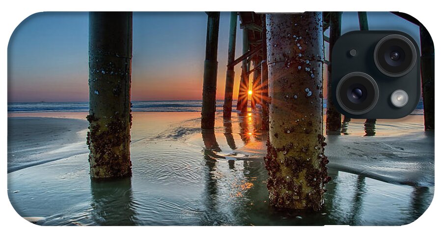 Pier iPhone Case featuring the photograph Sunrise Pier by Dillon Kalkhurst