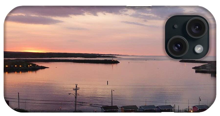 Newfoundland And Labrador iPhone Case featuring the photograph Sunrise Port aux Basque, Newfoundland by Joel Deutsch
