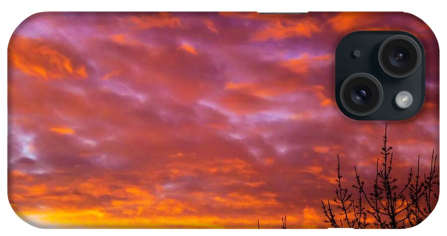 Absence iPhone Case featuring the photograph Sunset 7 by Jean Bernard Roussilhe