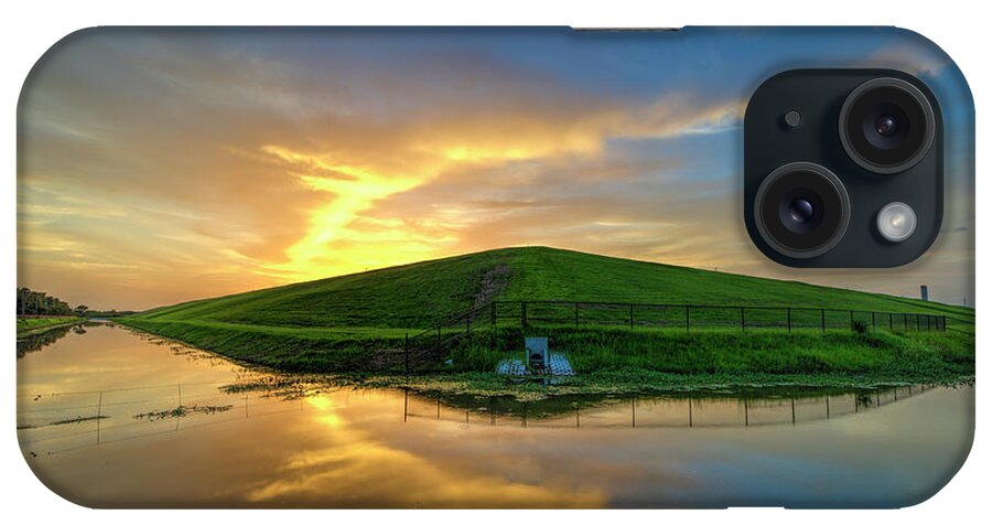 Sunset At The Canal iPhone Case featuring the photograph Sunset At The Canal by Felix Lai
