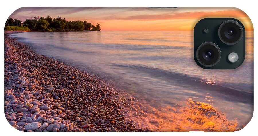 Oswego iPhone Case featuring the photograph Sunset at The Loop by Rod Best