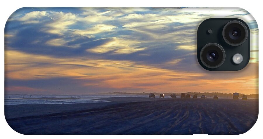 Seas iPhone Case featuring the photograph Sunset Beach by Newwwman