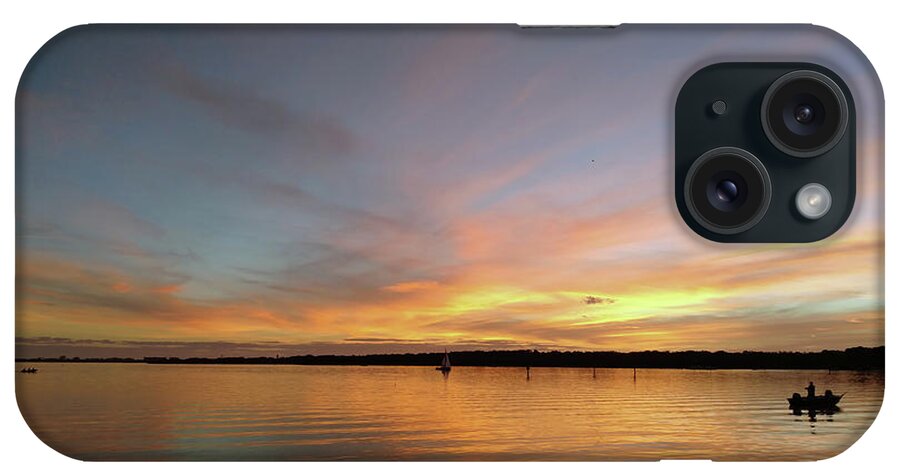 Mighty Sight Studio iPhone Case featuring the photograph Sunset Blaze by Steve Sperry