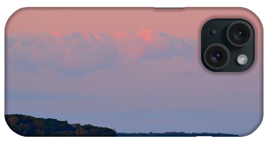 Abstract iPhone Case featuring the photograph Sunset Clouds In The East 2 by Lyle Crump
