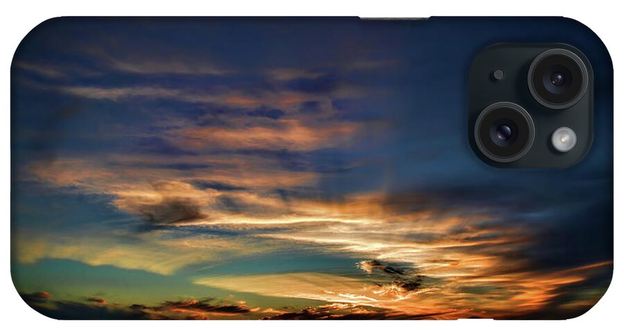 Sunset Clouds Sun Beach Water Ocean iPhone Case featuring the photograph Sunset dreams one by Wendell Ward