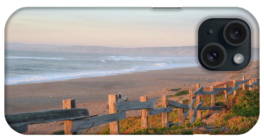 Sunset iPhone Case featuring the photograph Sunset Fence 1 by D Patrick Miller