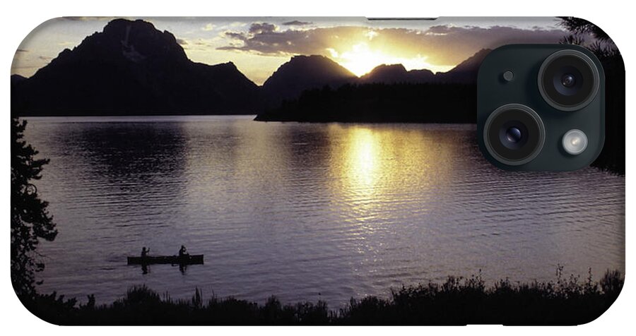 Suns iPhone Case featuring the photograph Sunset Grand Teton National Park by Roberta Kayne