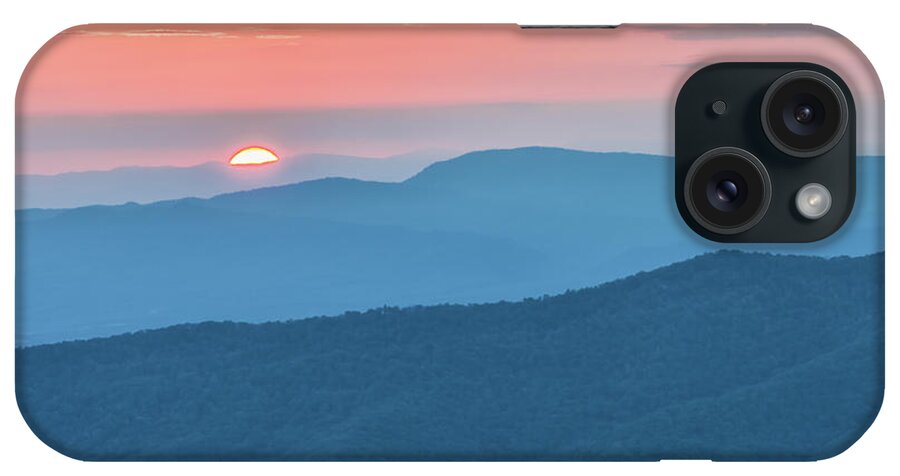 Landscape iPhone Case featuring the photograph Sunset Over Shenandoah by Jonathan Nguyen