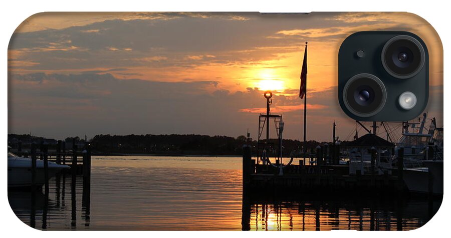 Sun iPhone Case featuring the photograph Sunset Over The Eye by Robert Banach