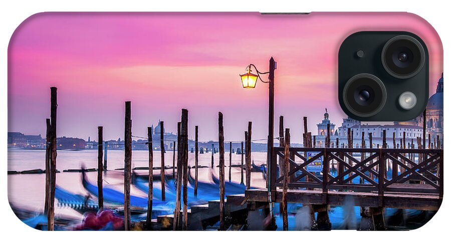 Venice iPhone Case featuring the photograph Sunset over Venice by Andrew Soundarajan
