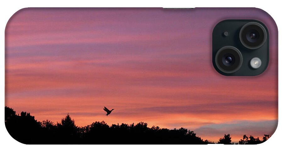 Sunset iPhone Case featuring the photograph Twilight Reflection by Jessica Jenney