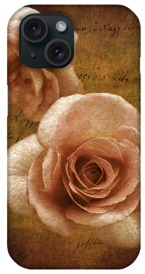 Flowers iPhone Case featuring the photograph Sunset Rose by Jessica Jenney