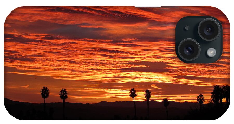 Sunset Splendor iPhone Case featuring the photograph Sunset Splendor of Arizona by Adrienne Wilson