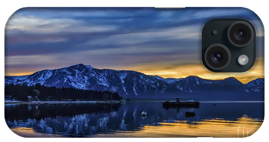 Sunset Timber Cove iPhone Case featuring the photograph Sunset Timber Cove by Mitch Shindelbower