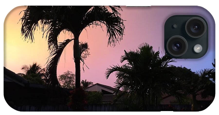 Sunset iPhone Case featuring the photograph Sunset by Val Oconnor