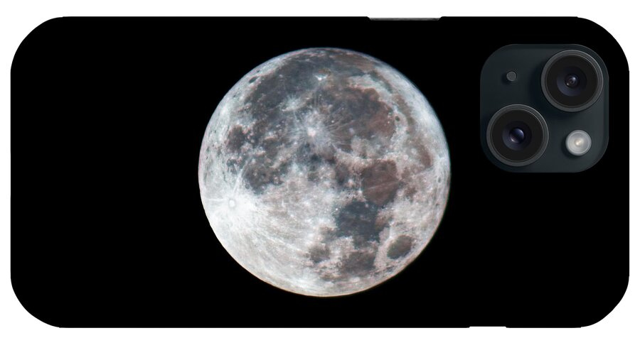 Moon iPhone Case featuring the photograph Super Moon by Her Arts Desire