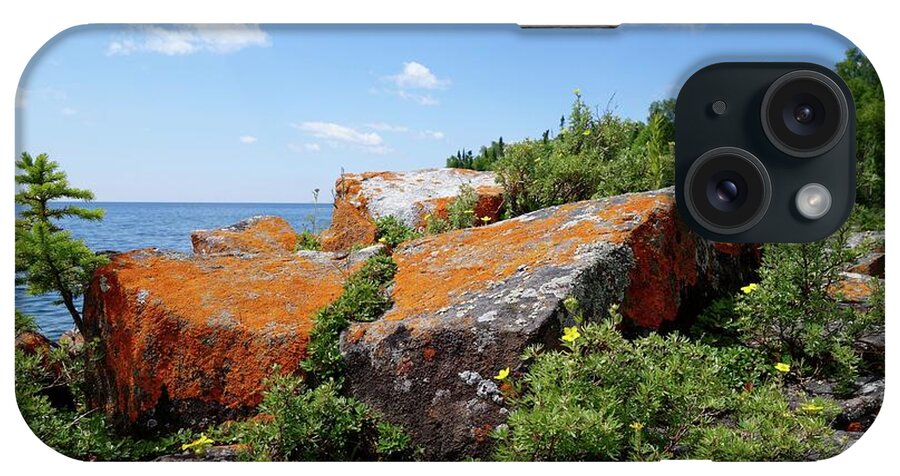 Lake Superior iPhone Case featuring the photograph Superior Summer Shores by Sandra Updyke