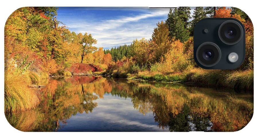 Autumn iPhone Case featuring the photograph Susan River 10-28-12 by James Eddy