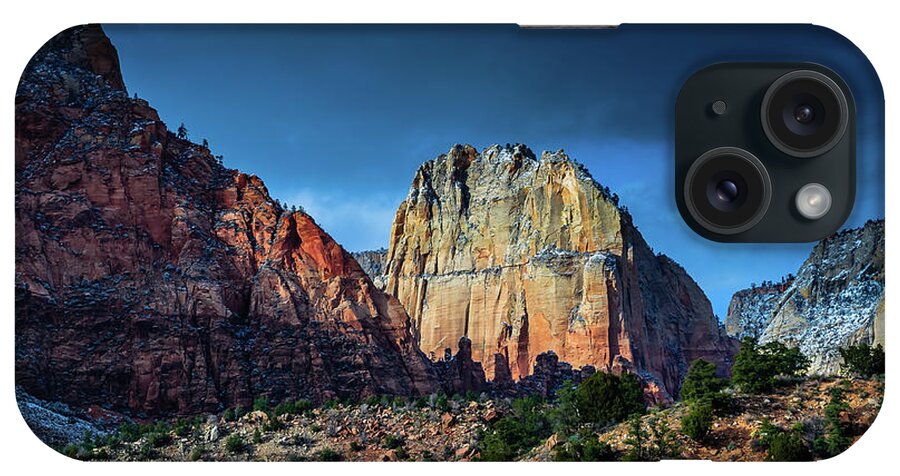 Zion iPhone Case featuring the photograph Sweet Light by Chuck Jason