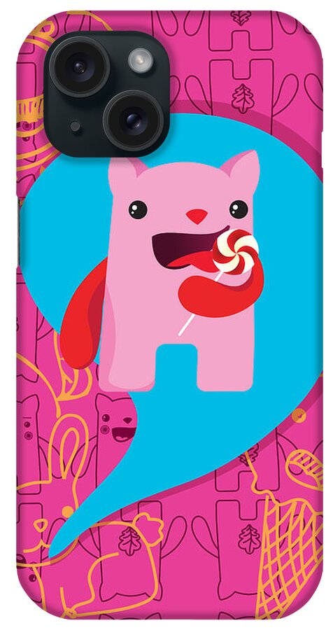 Girl iPhone Case featuring the digital art Sweet by Seedys World
