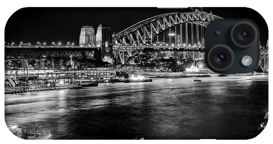 Landscape iPhone Case featuring the photograph Sydney - Circular Quay by Chris Cousins