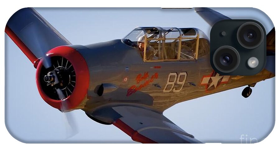 Transportation iPhone Case featuring the photograph T-6 Race 89 Baby Boomer by Gus McCrea