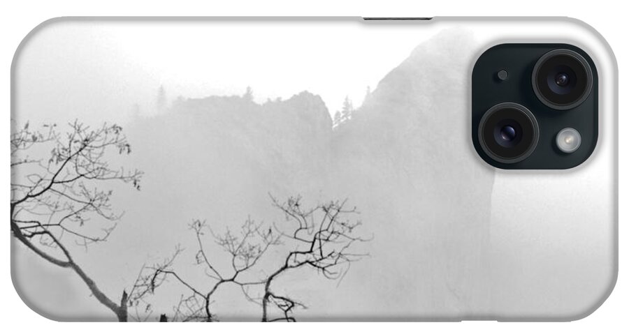 Taft Point iPhone Case featuring the photograph Taft Point in Mist by Josephine Buschman