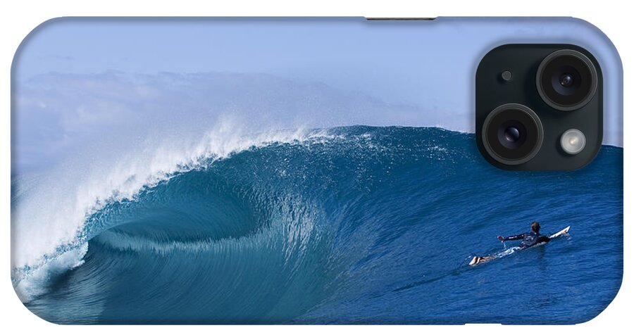 Surf iPhone Case featuring the photograph Tahiti as good as it gets by Sean Davey