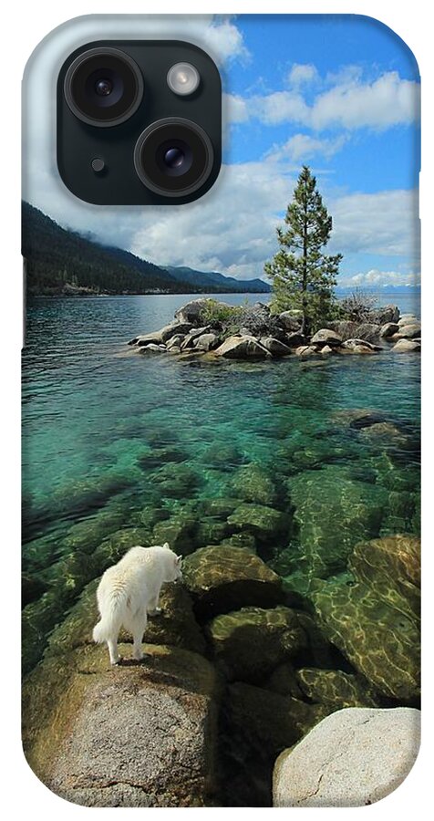 Lake Tahoe iPhone Case featuring the photograph Tahoe Tap ...Nectar of The Gods by Sean Sarsfield