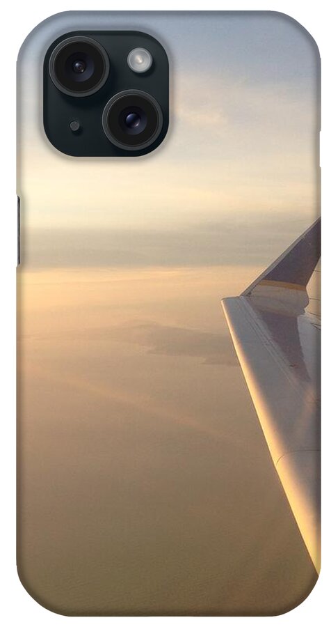 Airplane Wing iPhone Case featuring the photograph Take me Away by Anita Parker