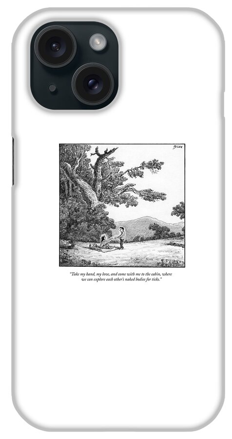 Take My Hand iPhone Case