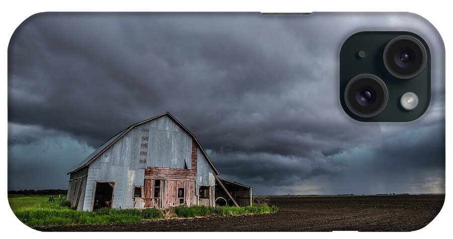 Storm iPhone Case featuring the photograph Take Shelter 2016 by Aaron J Groen