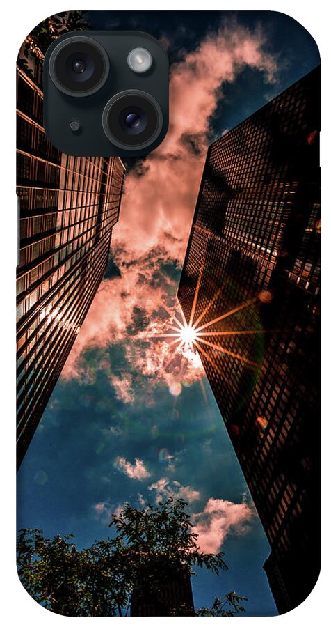 Chicago iPhone Case featuring the photograph Tall Buildings by Lev Kaytsner