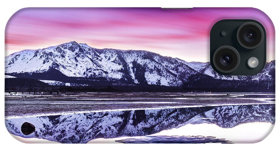 Mount Tallac iPhone Case featuring the photograph Tallac Reflections, Lake Tahoe by Brad Scott