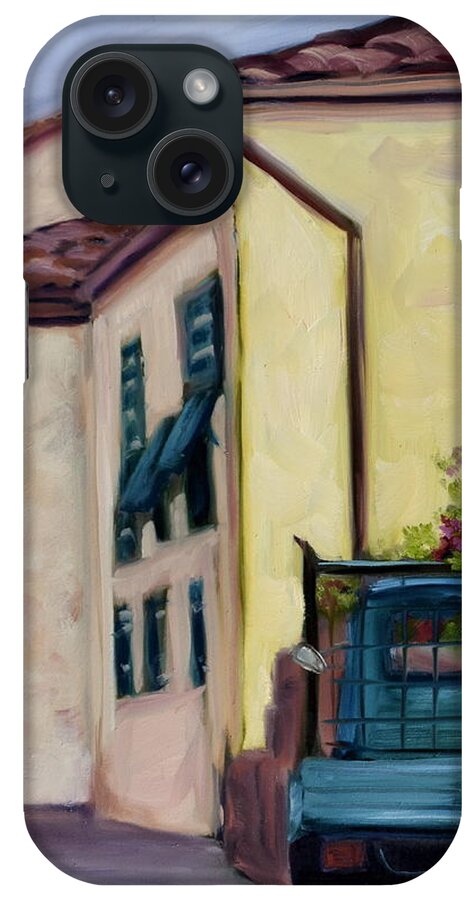 Italy iPhone Case featuring the painting Tuscan Respite by Mary Beth Harrison
